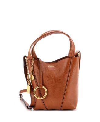 Small Spin Tote Leather