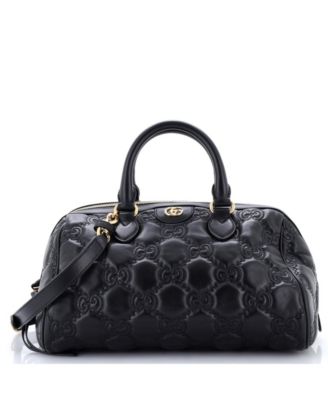 Medium Ophidia Convertible Boston Top Handle Bag GG Matelasse Leather