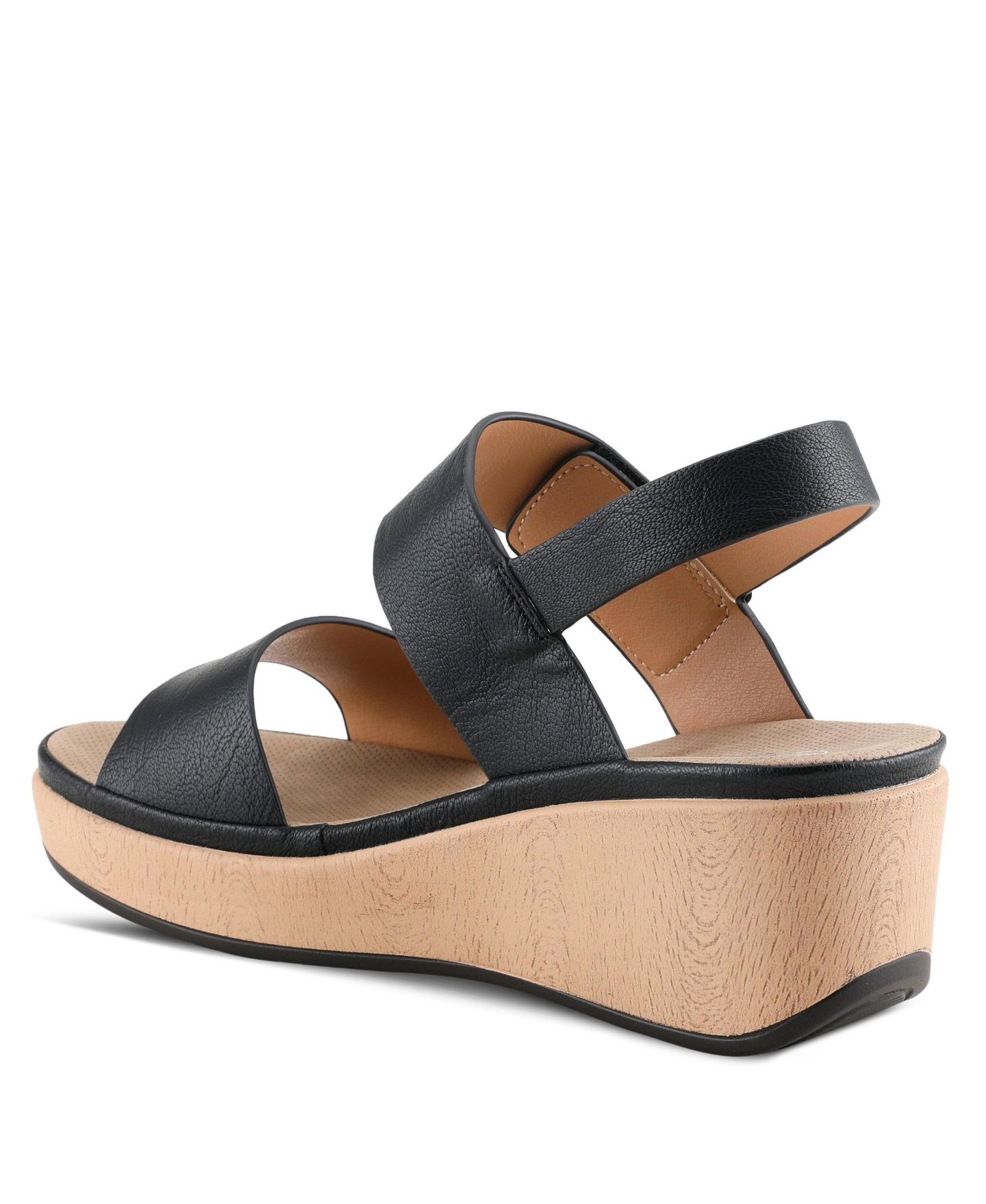Женские сандалии Patrizia Spelta Slingback Sandal with Adjustable Strap, цвет: Чёрный — фото 7