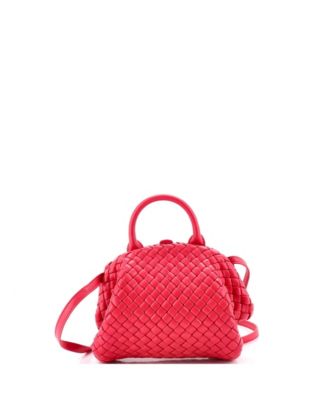 Mini Padded Handle Tote Intrecciato Nappa
