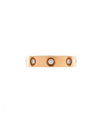 Love Wedding Band 8 Diamonds Ring