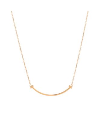 T Smile Pendant Necklace