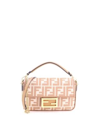 Mini Baguette NM Bag Zucca Canvas
