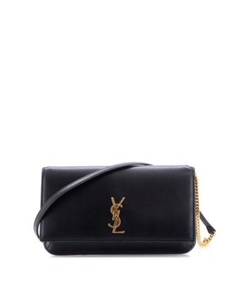 Classic Monogram Phone Holder Shoulder Bag Leather