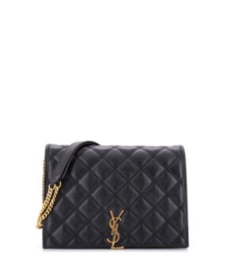 Small Becky Shoulder Bag Quilted Leather