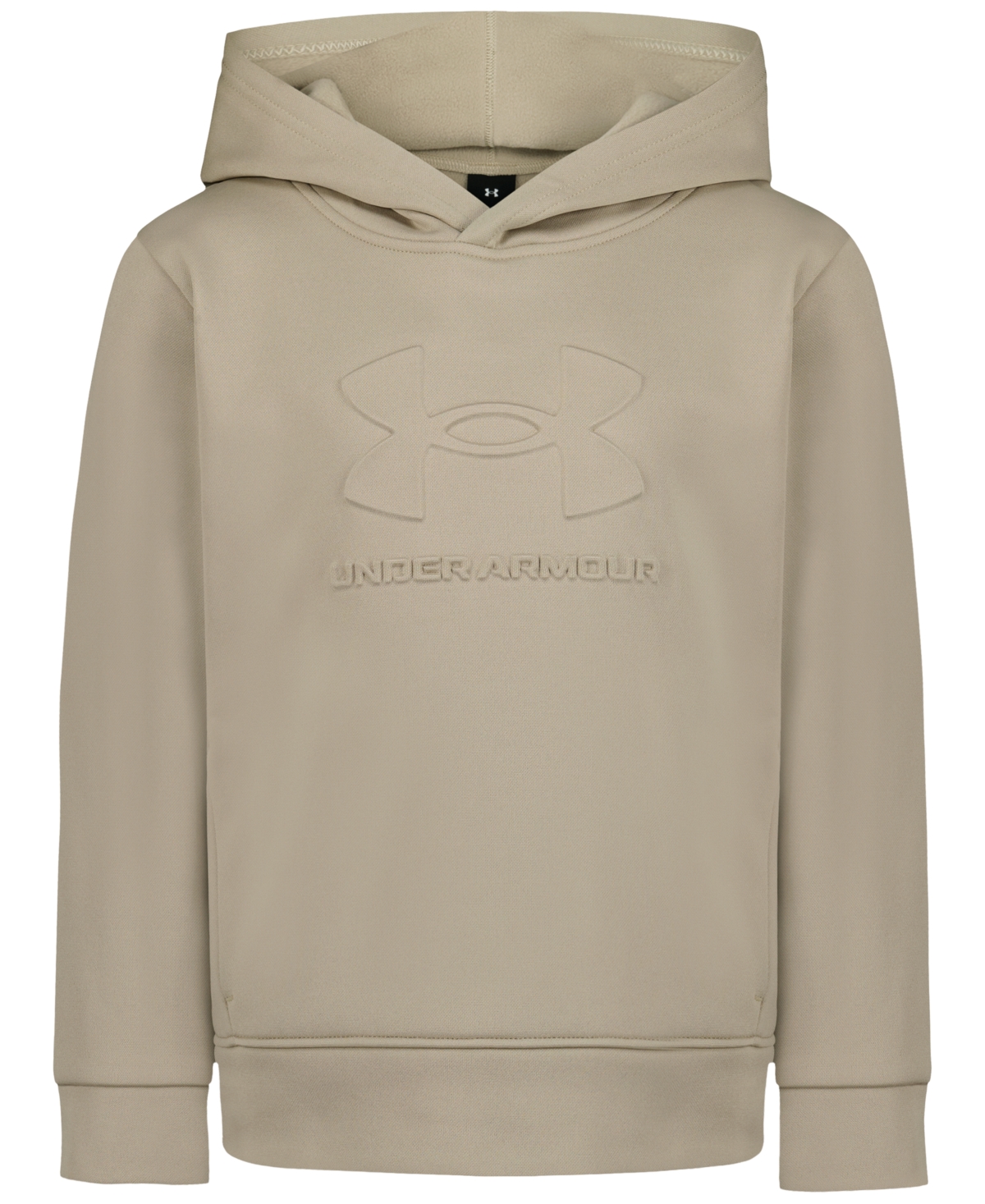 Under Armour Boys' 2T-7 Long-Sleeve Hoodie - Timberwolf Taupe