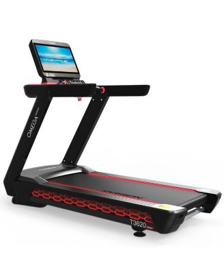7.0 HP Commercial Treadmill, Running machine with Voltage Converter & 30 Programs (HRM-T3620 Track)