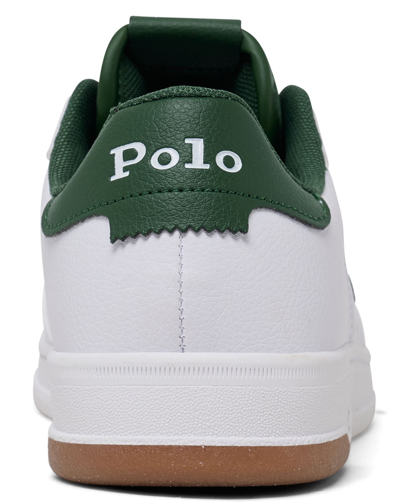 Кроссовки Polo Ralph Lauren Masters Court Lifestyle Sneakers from Finish Line для мальчиков, цвет: Белый — фото 4