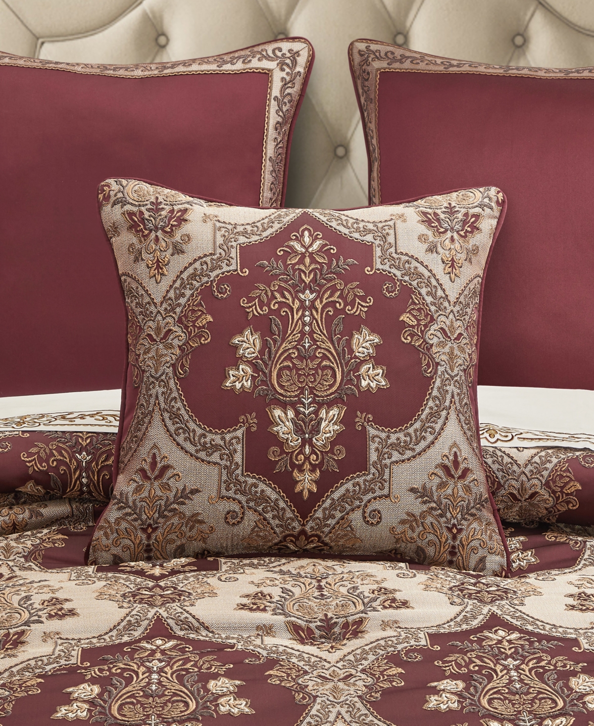 J Queen New York Phyllis Square Decorative Pillow, 20" x 20"