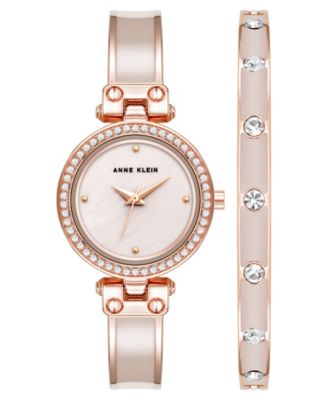 Women's Quartz Pink Round Bracelet Watch 28.1mm x 33.8mm