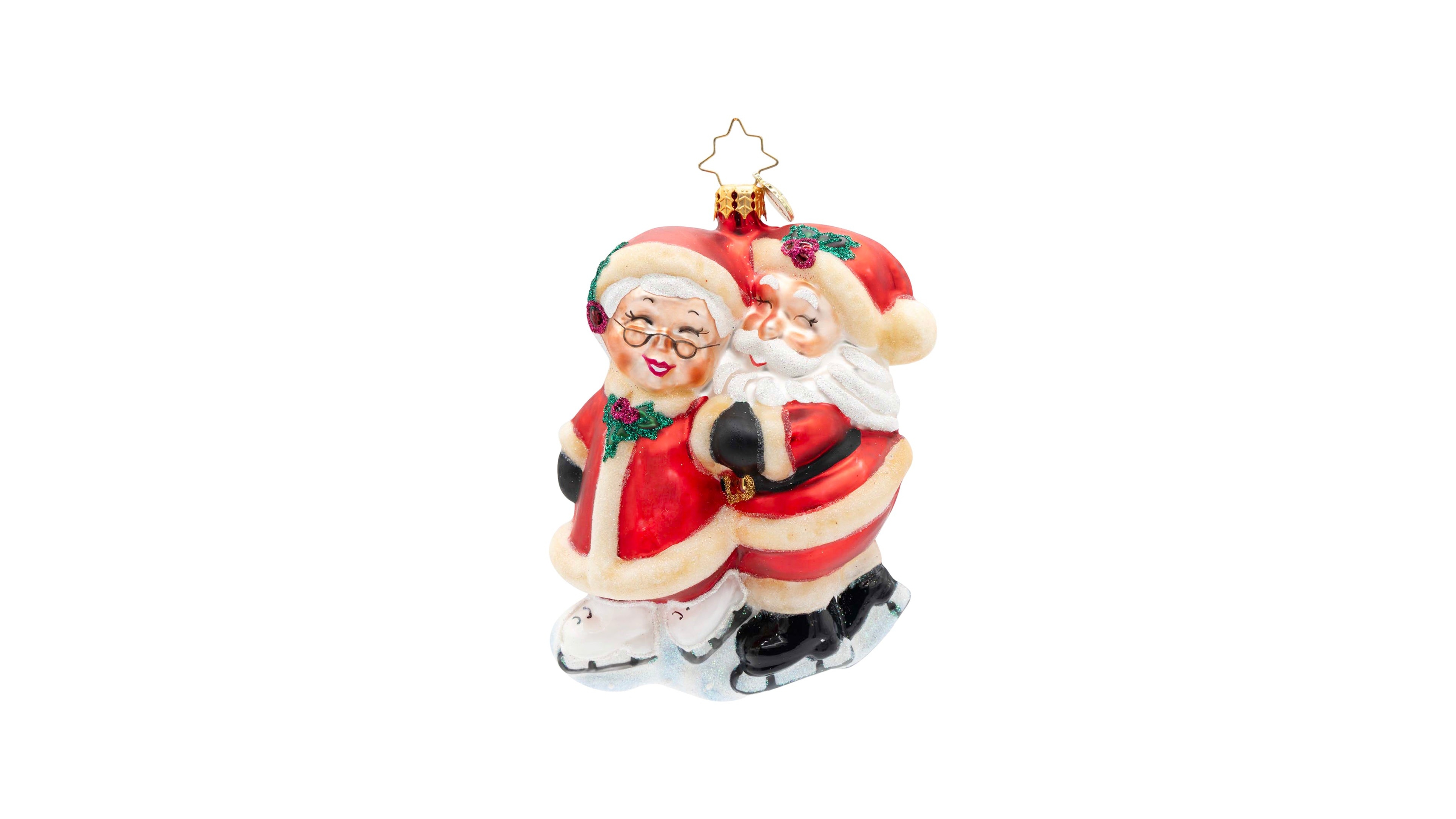 Christopher Radko 5" Skating into Christmas Ornament