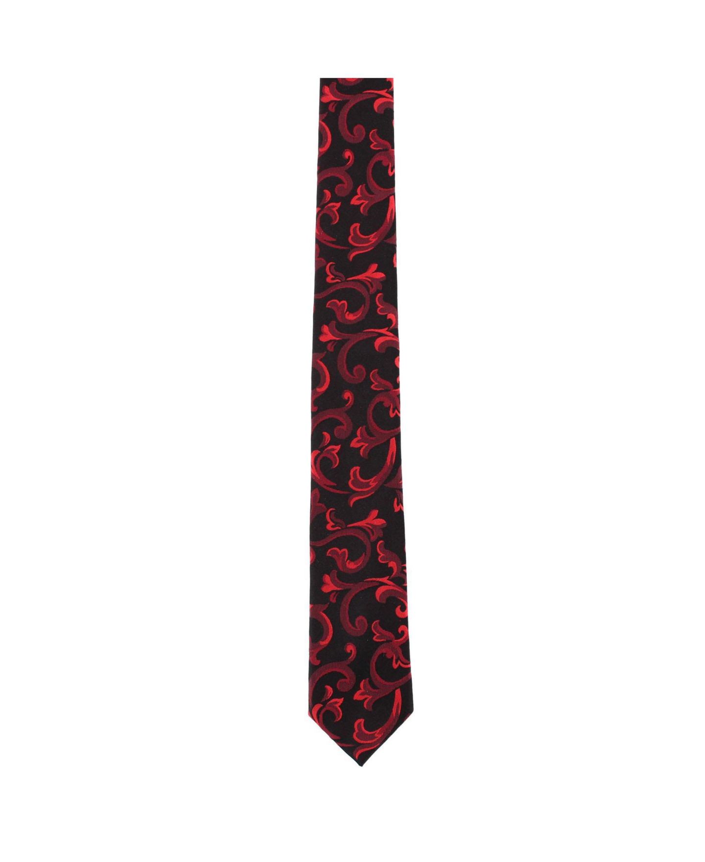 Мужской галстук TRAFALGAR Boy's Christian the Romantic Brocade Silk Necktie, цвет: Красный — фото 3
