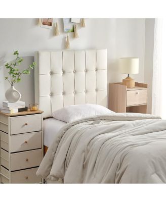 Tavira Allure Right Side Outlet Headboard - Ribbon Tufted Rectangle