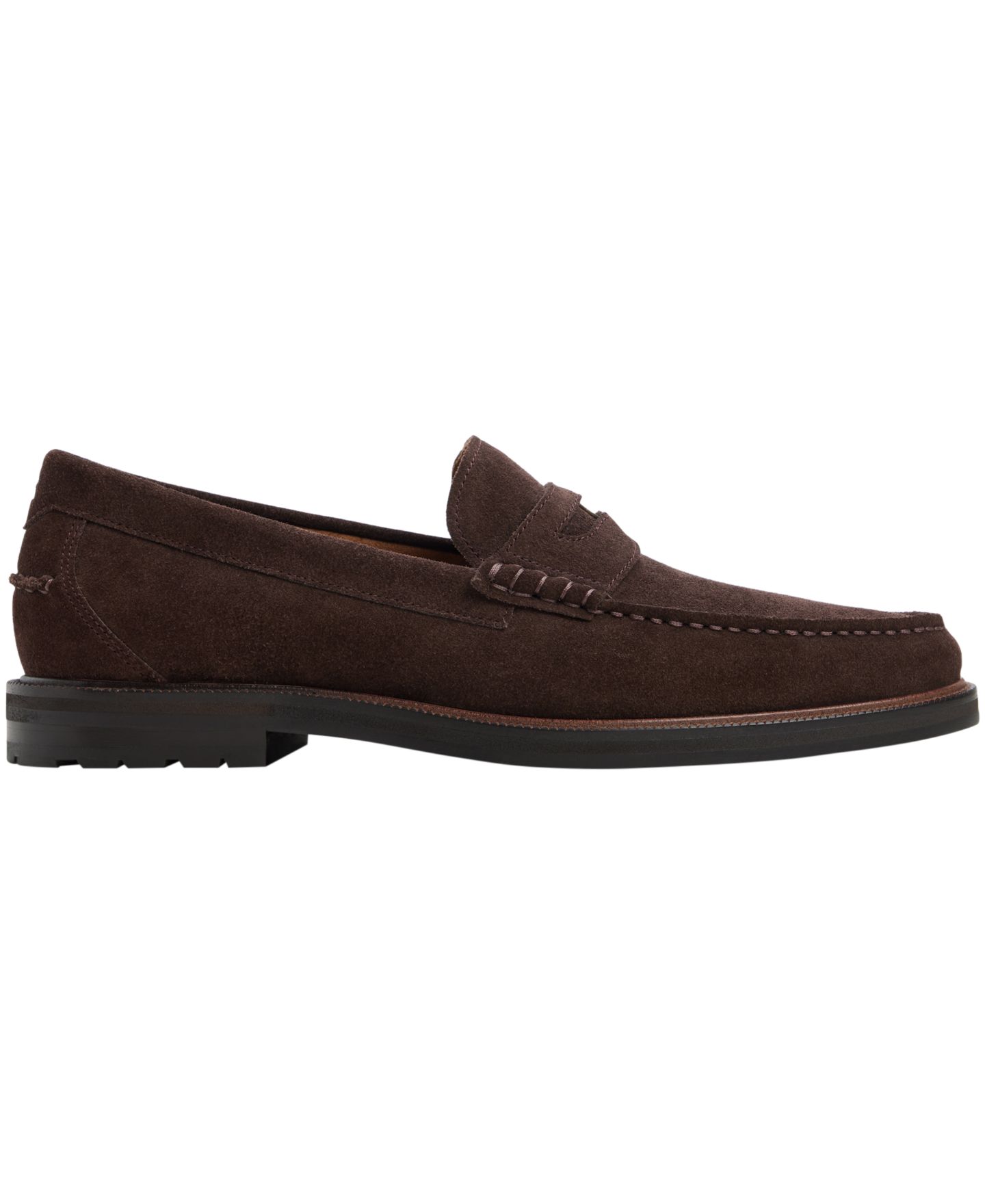 Мужские туфли Brooks Brothers Astor Coin Detail, цвет: Коричневый — фото 2