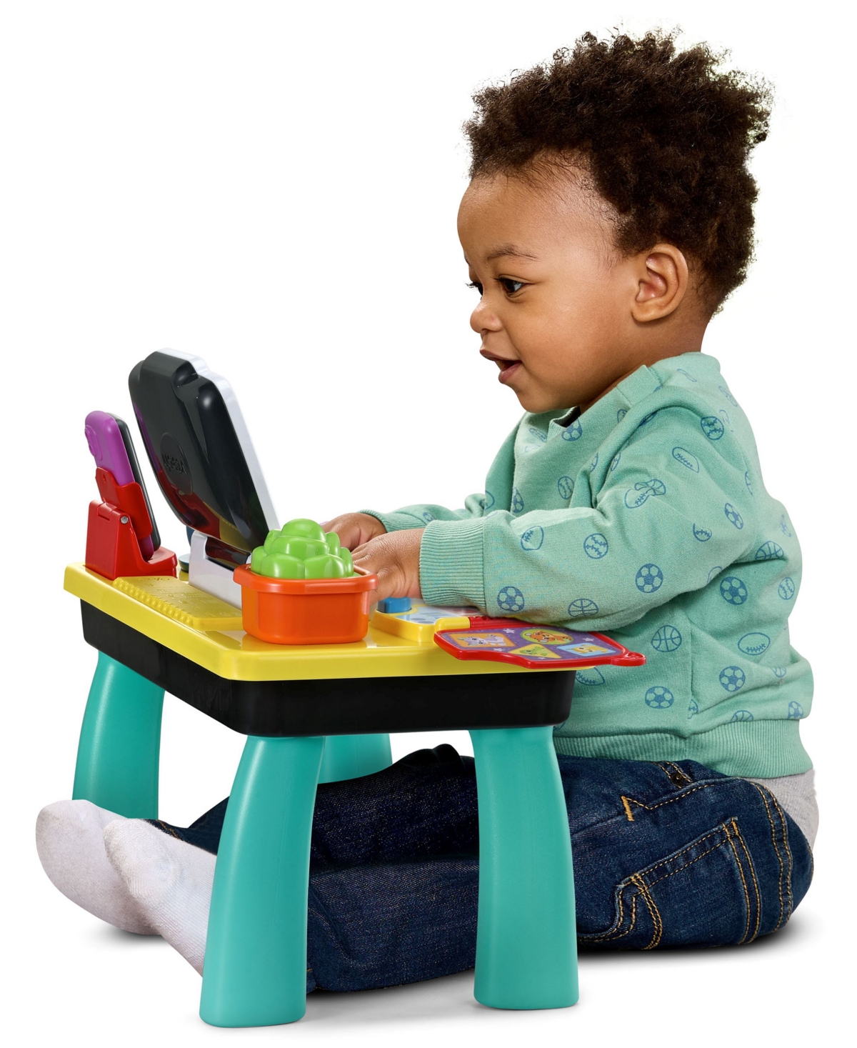 VTech Little Ceo Learning Desk Interactive Role-Play Learning Toy with Letters, Numbers & Music, Ages 9–36 Months