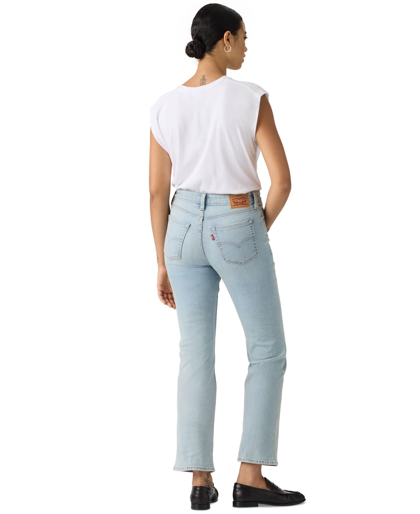 Женские джинсы Levi's 725 High-Rise Kick Boot, цвет: Magic Mirror — фото 4