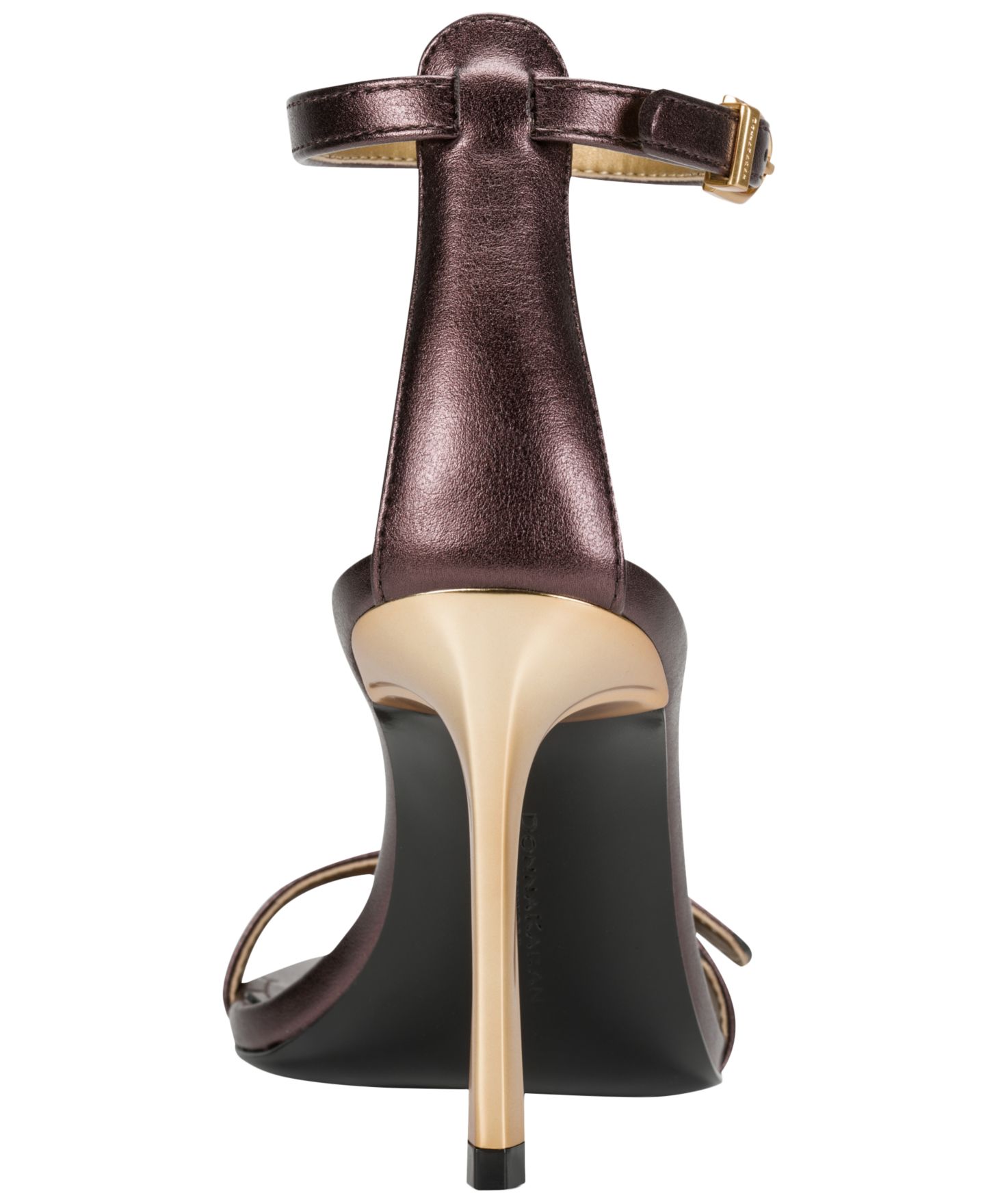 Женские сандалии Donna Karan New York Pryce High Stiletto, цвет: Тёмный медный — фото 3