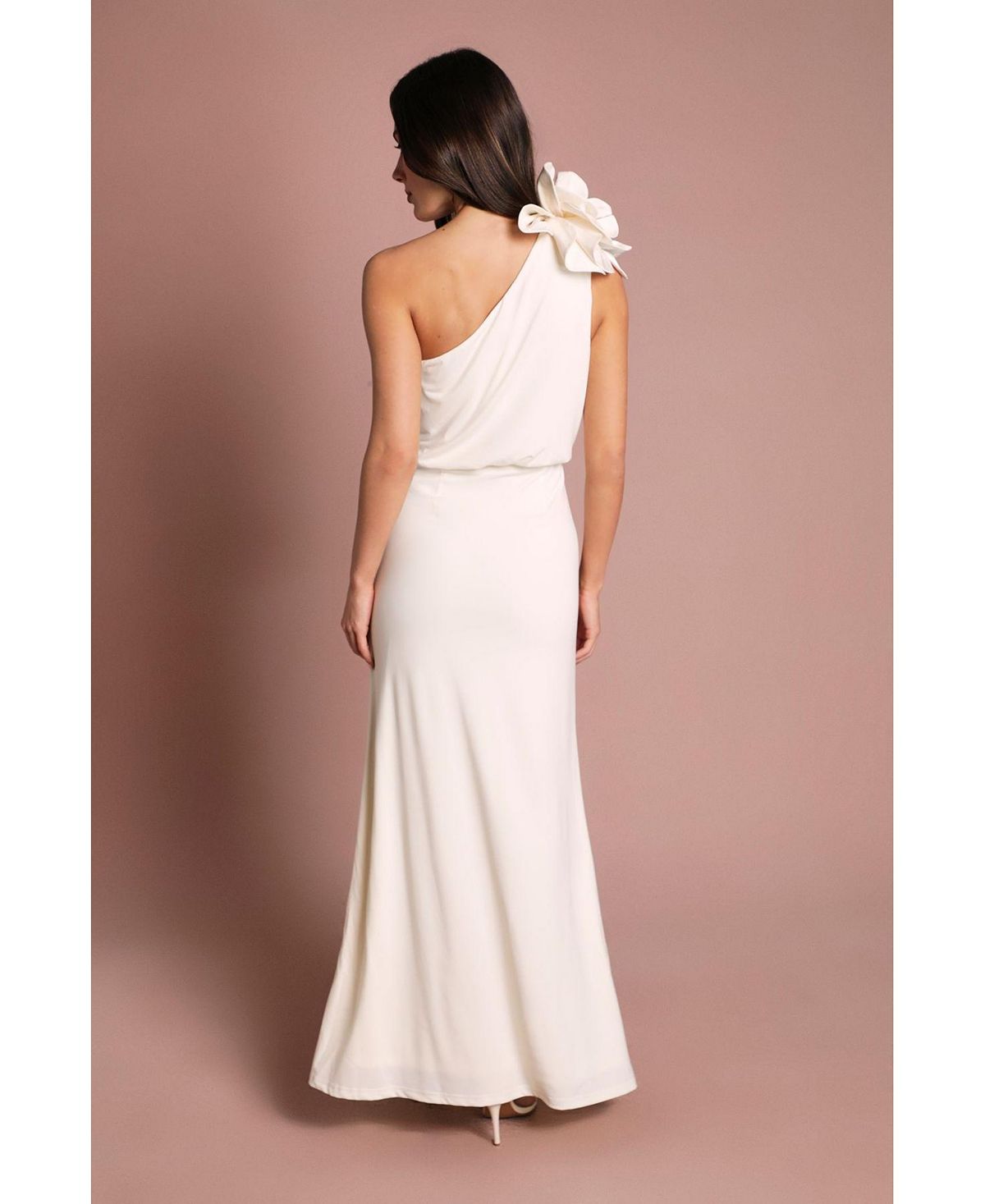 Coast Women's One Shoulder Jersey Maxi Dress view 3 — MAYCSS fashion products
