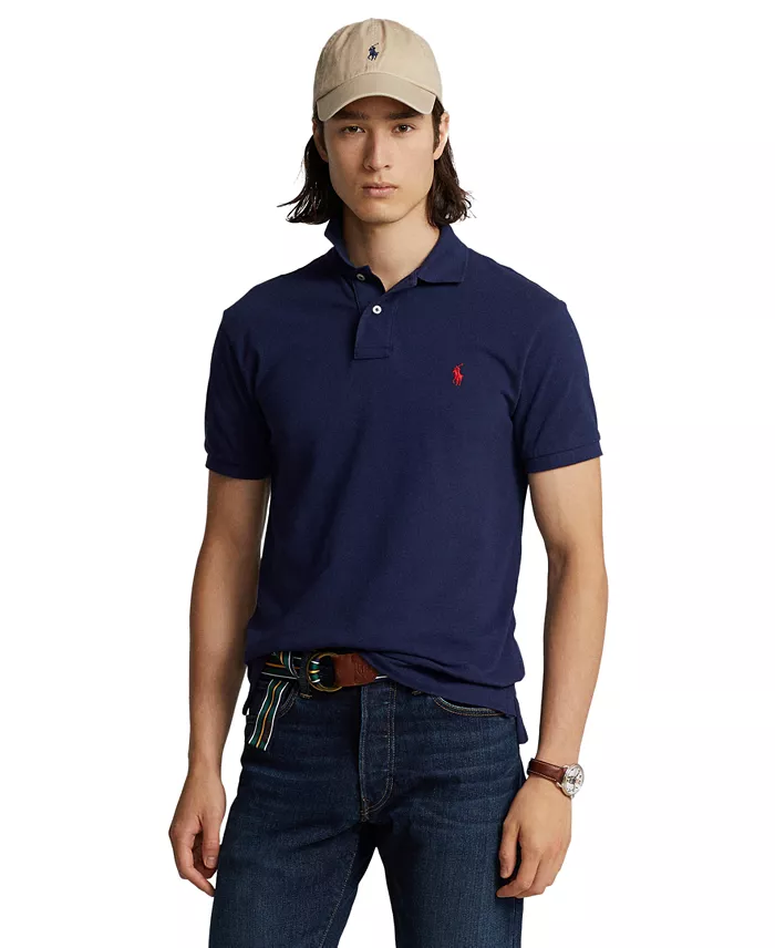 Men's Classic-Fit Mesh Polo Shirt - thumbnail 9