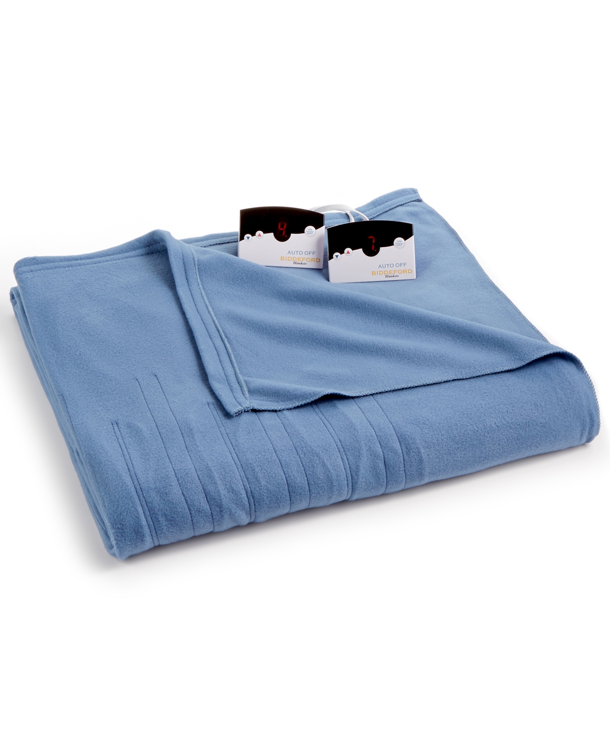 Biddeford Comfort Knit Fleece Electric King Blanket, Created For Macys Bedding