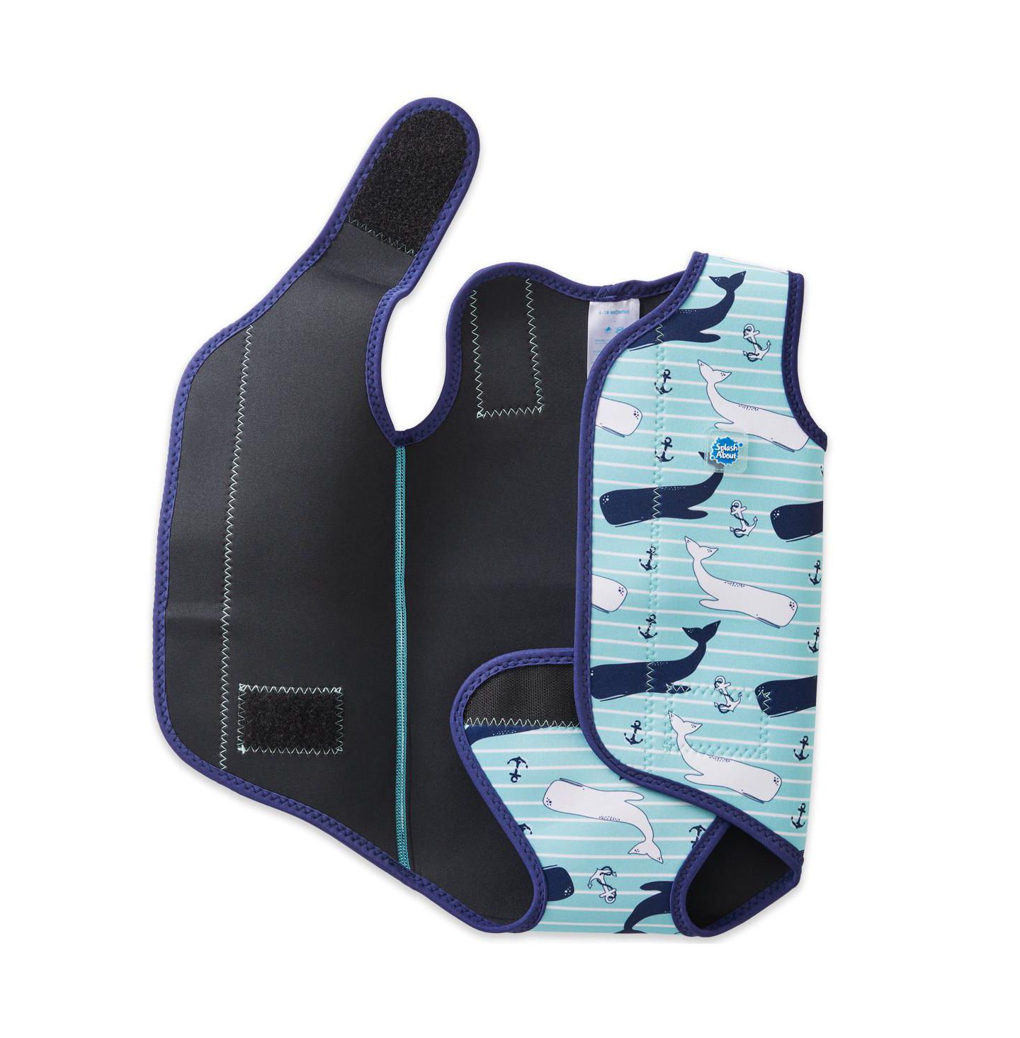 Splash About Baby Wrap Neoprene Wetsuit, цвет: Розовый, вариант 1 — фото 6
