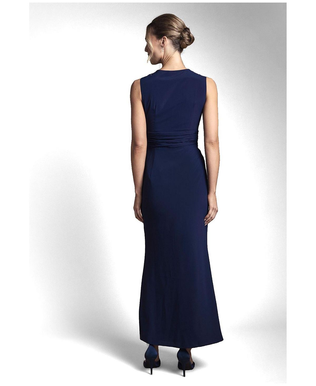Coast Women's V-Neck Wrap Maxi Dress view 3 — MAYCSS fashion products