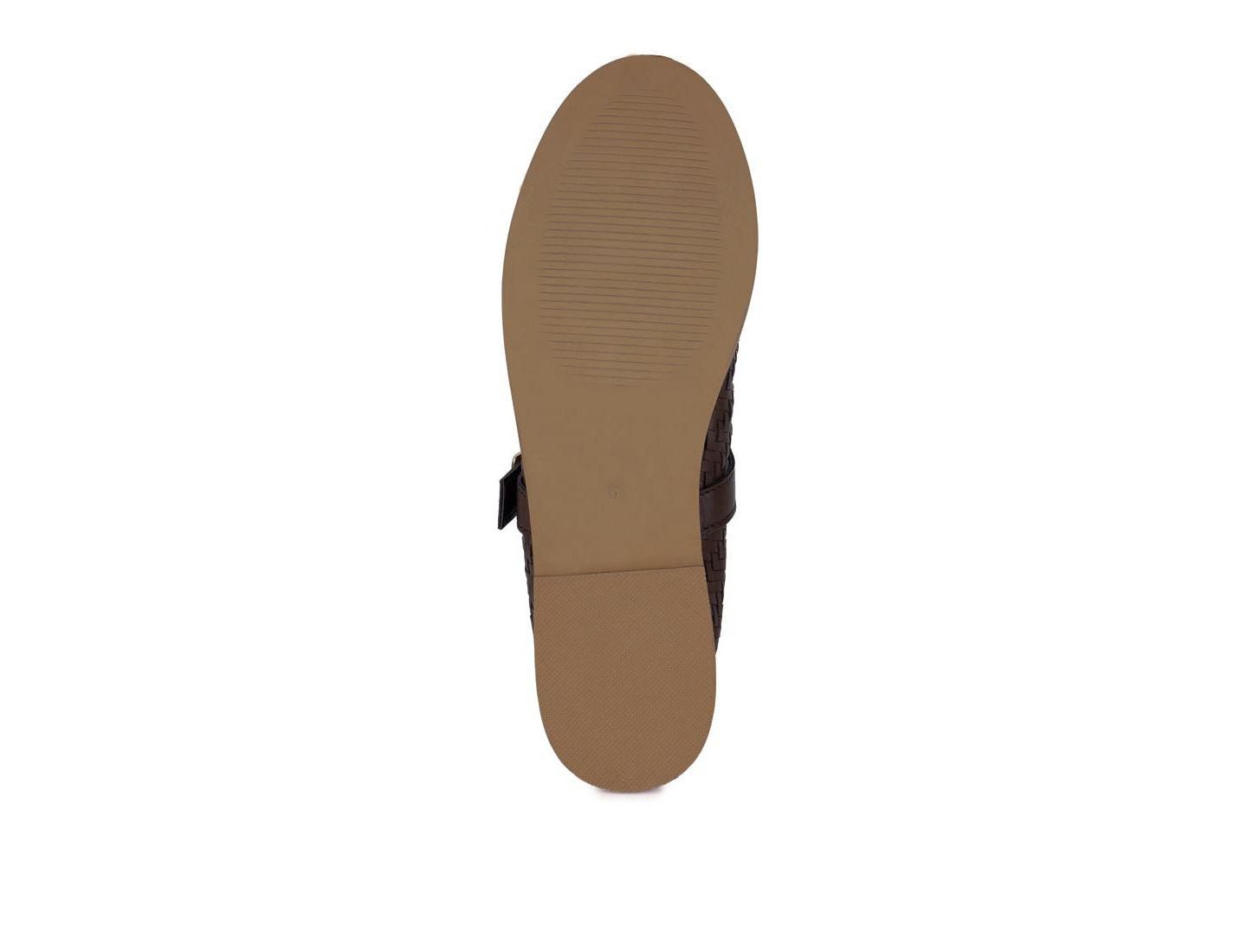 Женские балетки Rag & Co Nazuka Handcrafted Real Suede Leather Flats, цвет: Коричневый — фото 9