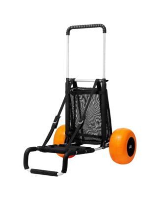 Beach Dolly with Big Wheels for Sand Solid Wheels Beach Gardening
