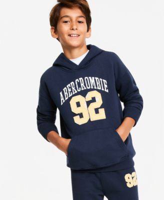 Boys' 5-18 Logo Fleece Long-Sleeve Hoodie
