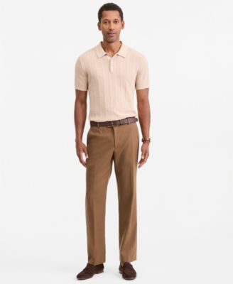 Men's Wool-Blend Flat-Front Pants, Macy's Exclusive