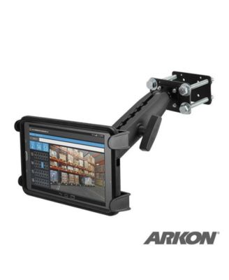 Slim-Grip Tablet Holder with Forklift Front Guard Mount