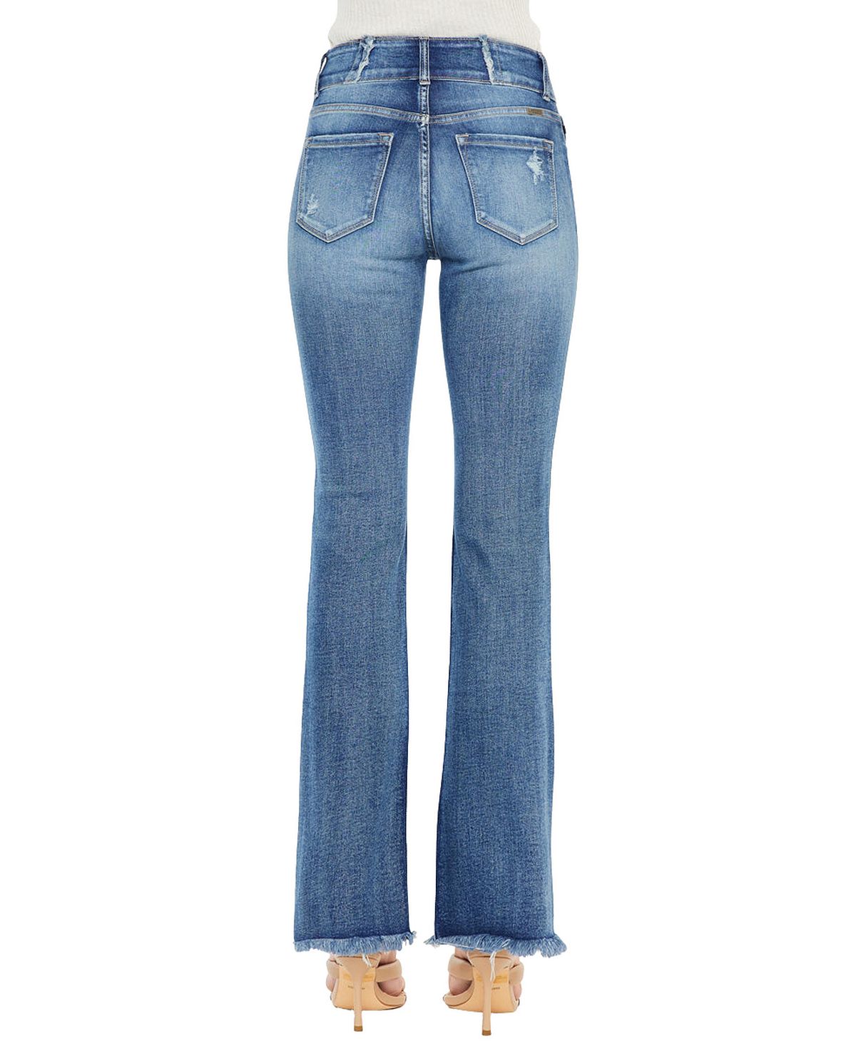 KanCan Women's Ruby High Rise Bootcut Jeans view 2 — MAYCSS fashion products