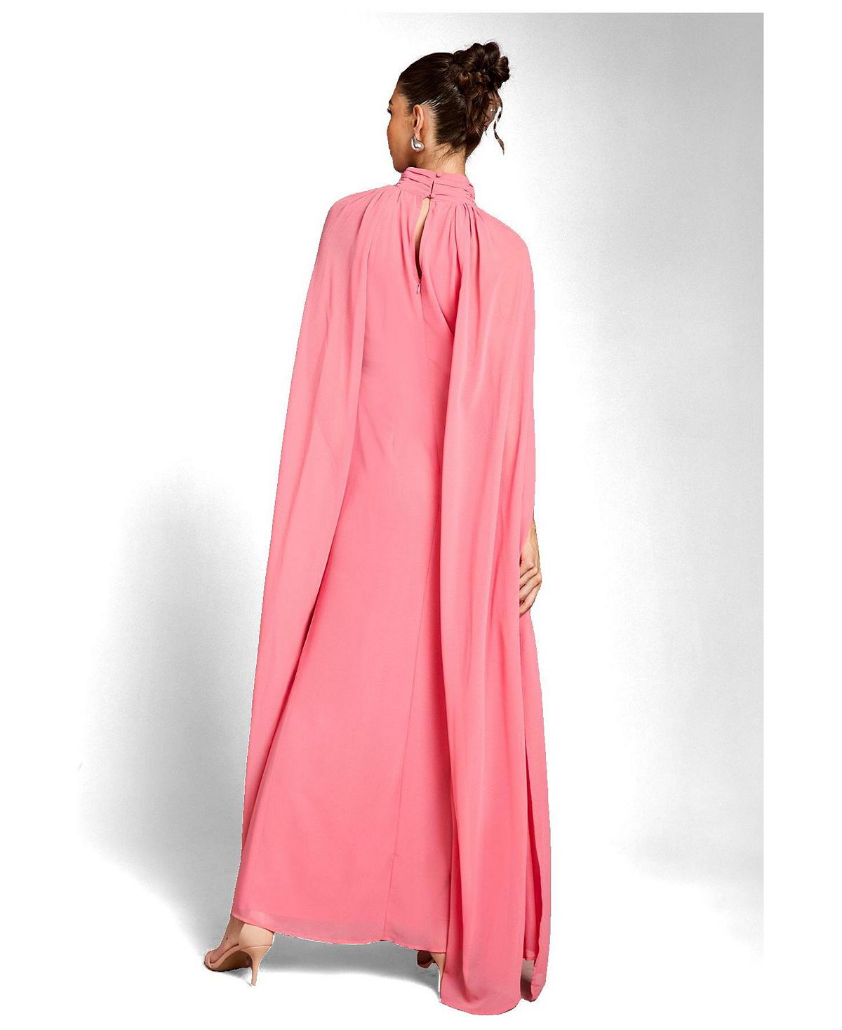 Coast Women's Floral Cape Maxi Dress view 3 — MAYCSS fashion products