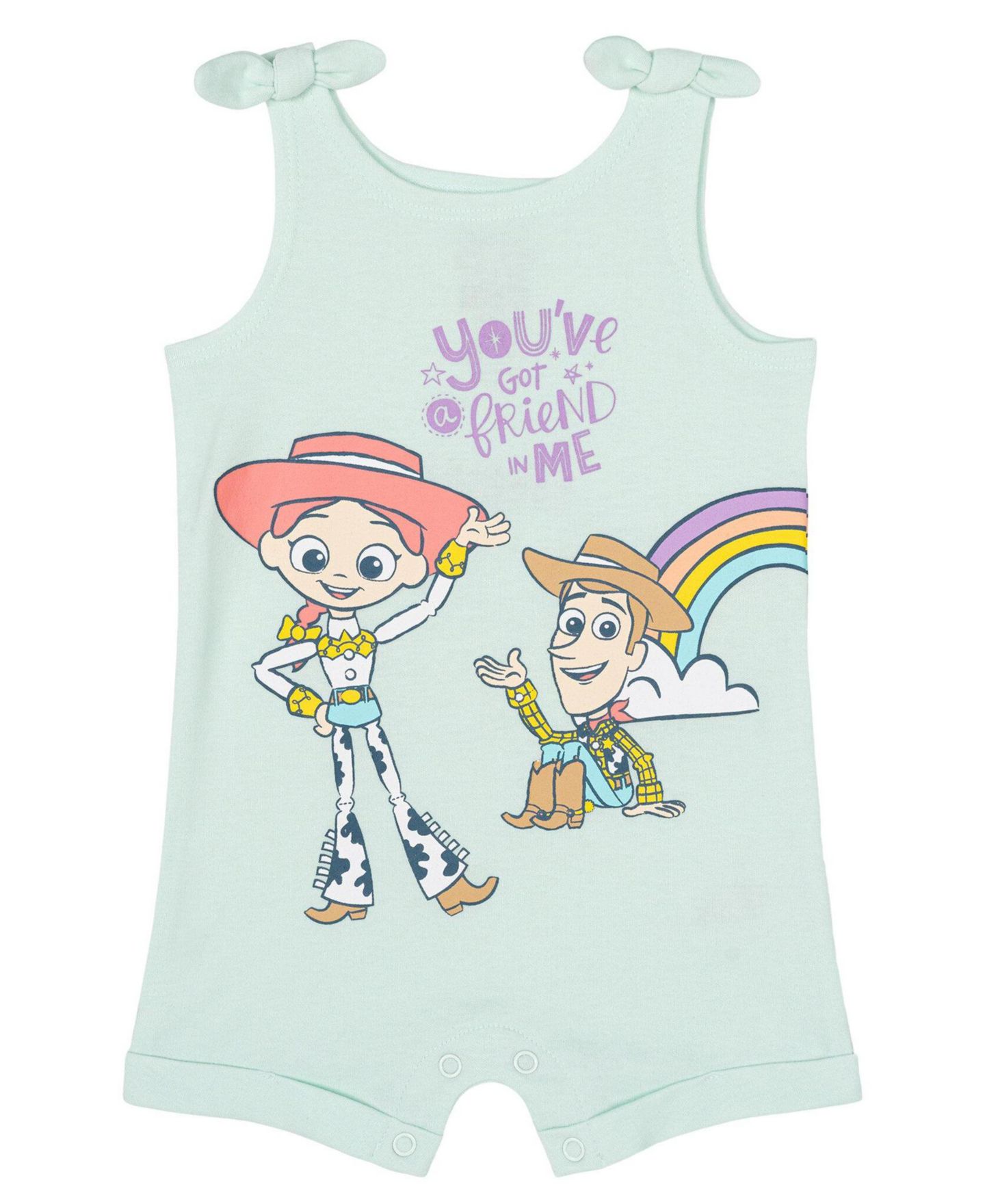 Комплекты Disney Toy Story 2-Piece Sleeveless Romper and Headband Set для девочек-малышей, цвет: Мятный — фото 3