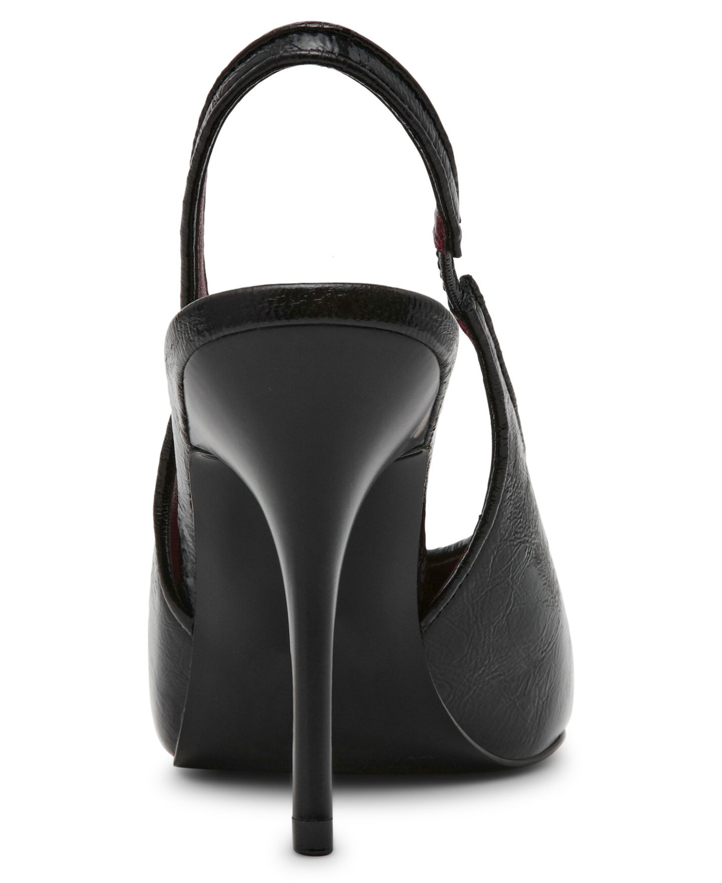 Женские туфли Steve Madden Andromeda Slingback Pumps, цвет: Чёрный блестящий — фото 3
