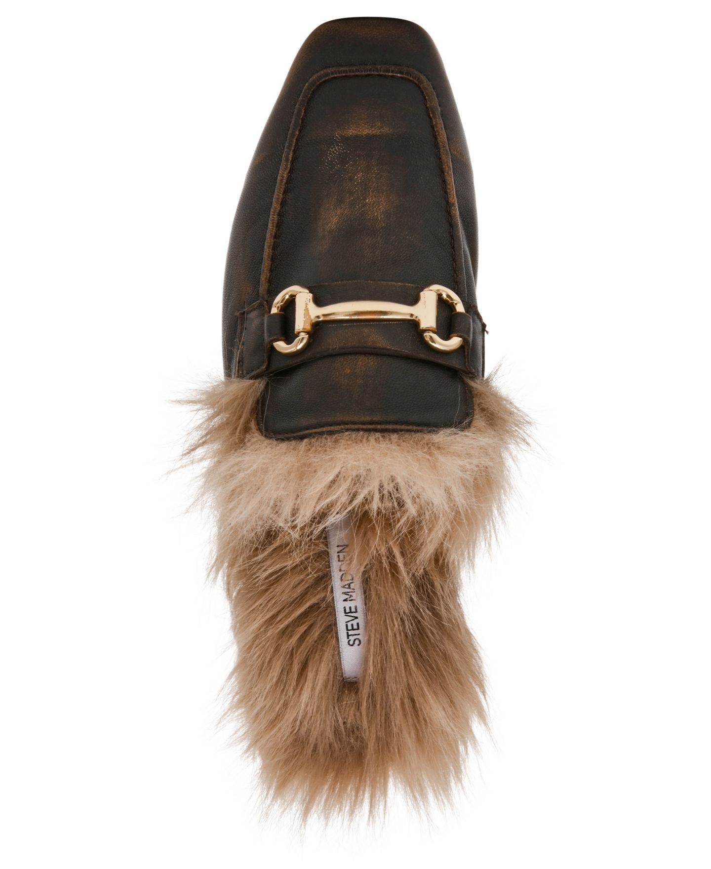Женские туфли Steve Madden Romeo Slip-On Tailored, цвет: Коричневый разноцветный — фото 4