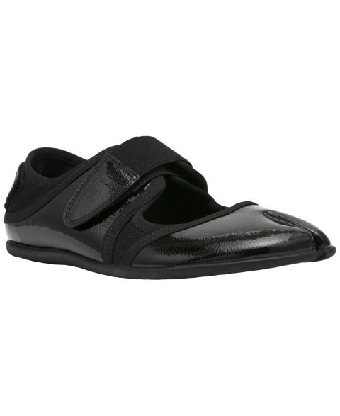 Женские кроссовки Steve Madden Rapid Mary Jane Tabi, цвет: Чёрный лаковый