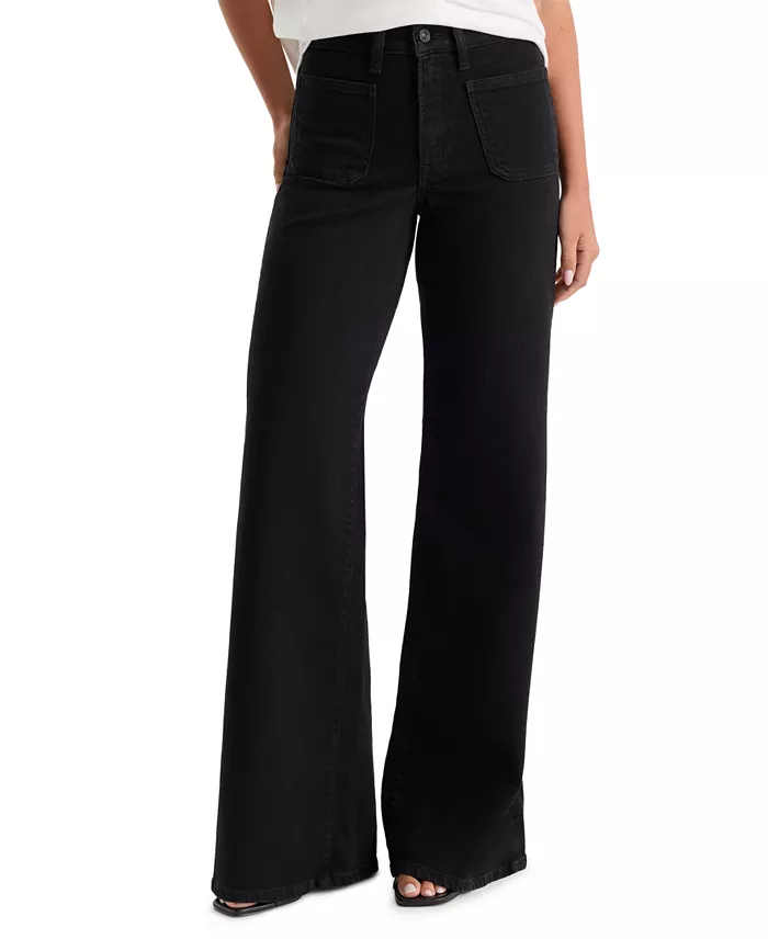 Women's Good Waist High-Rise Wide Palazzo Jeans