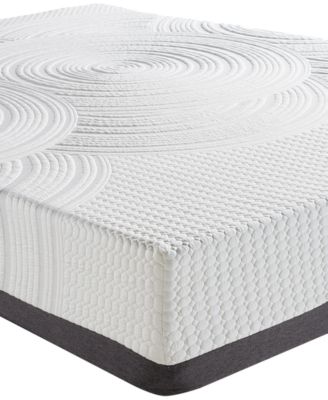 Sleep Trends - Orvil King 11" Classic Gel Memory Foam Cushion Firm Mattress, Direct Ship