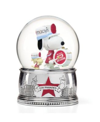 Peanuts Macy's 100th Parade Snow Globe