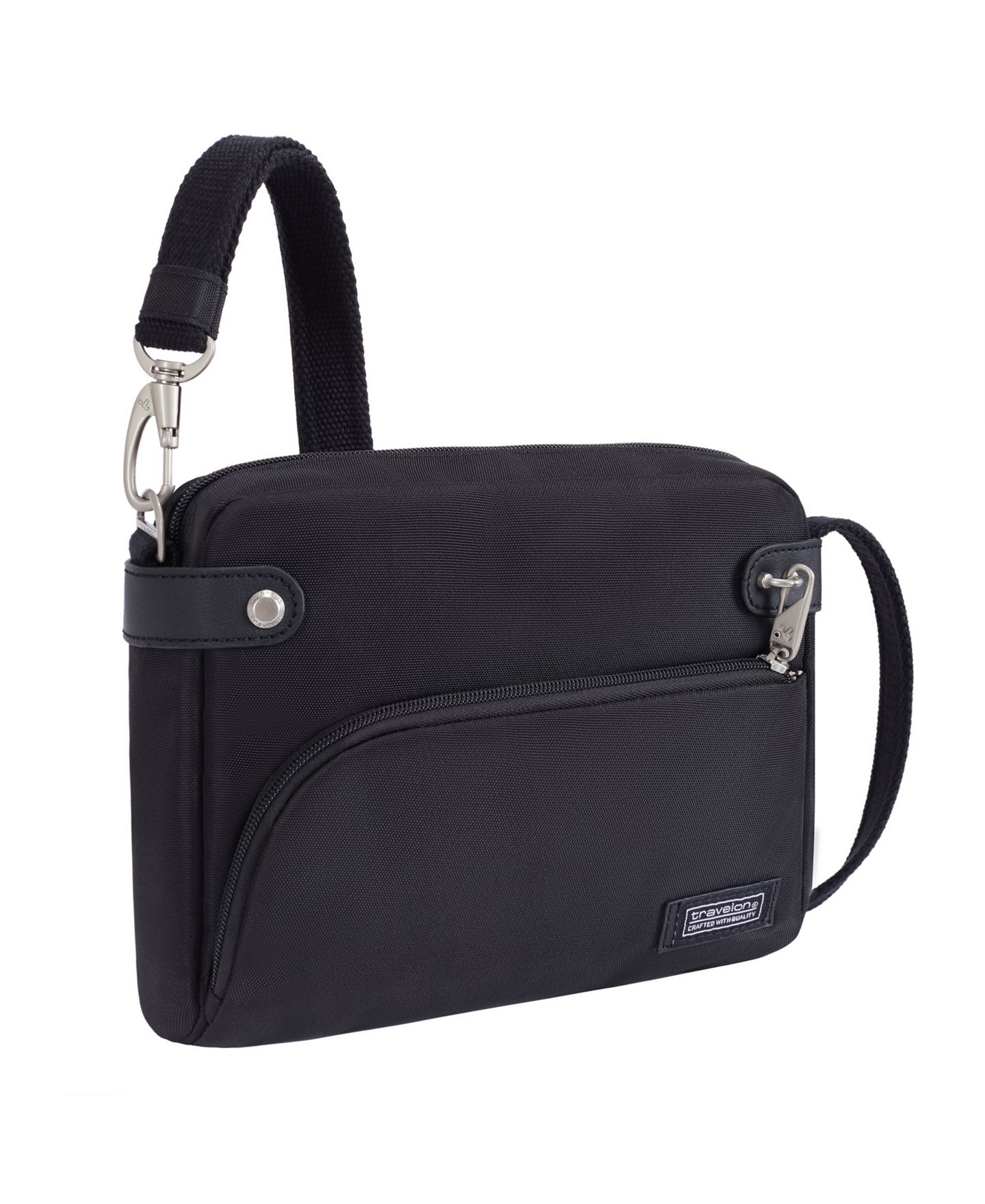 Сумка Travelon Anti-Theft Heritage Crossbody, цвет: Чёрный — фото 5