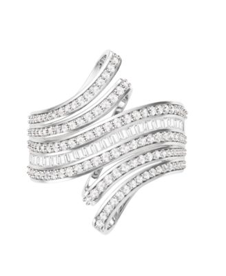 Diamond Ring (1 ct. t.w.) in Sterling Silver