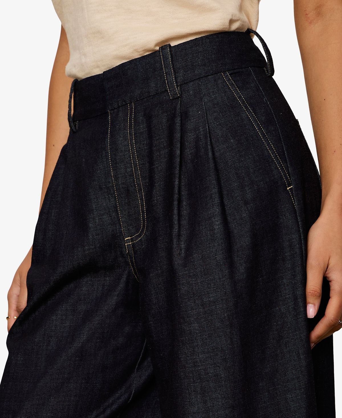 Sanctuary Women's Mid-Rise Balloon-Leg Ankle Jeans view 6 — MAYCSS fashion products