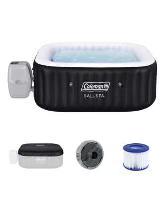 Atlantis AirJet Square Inflatable Hot Tub with Energy Sense Cover