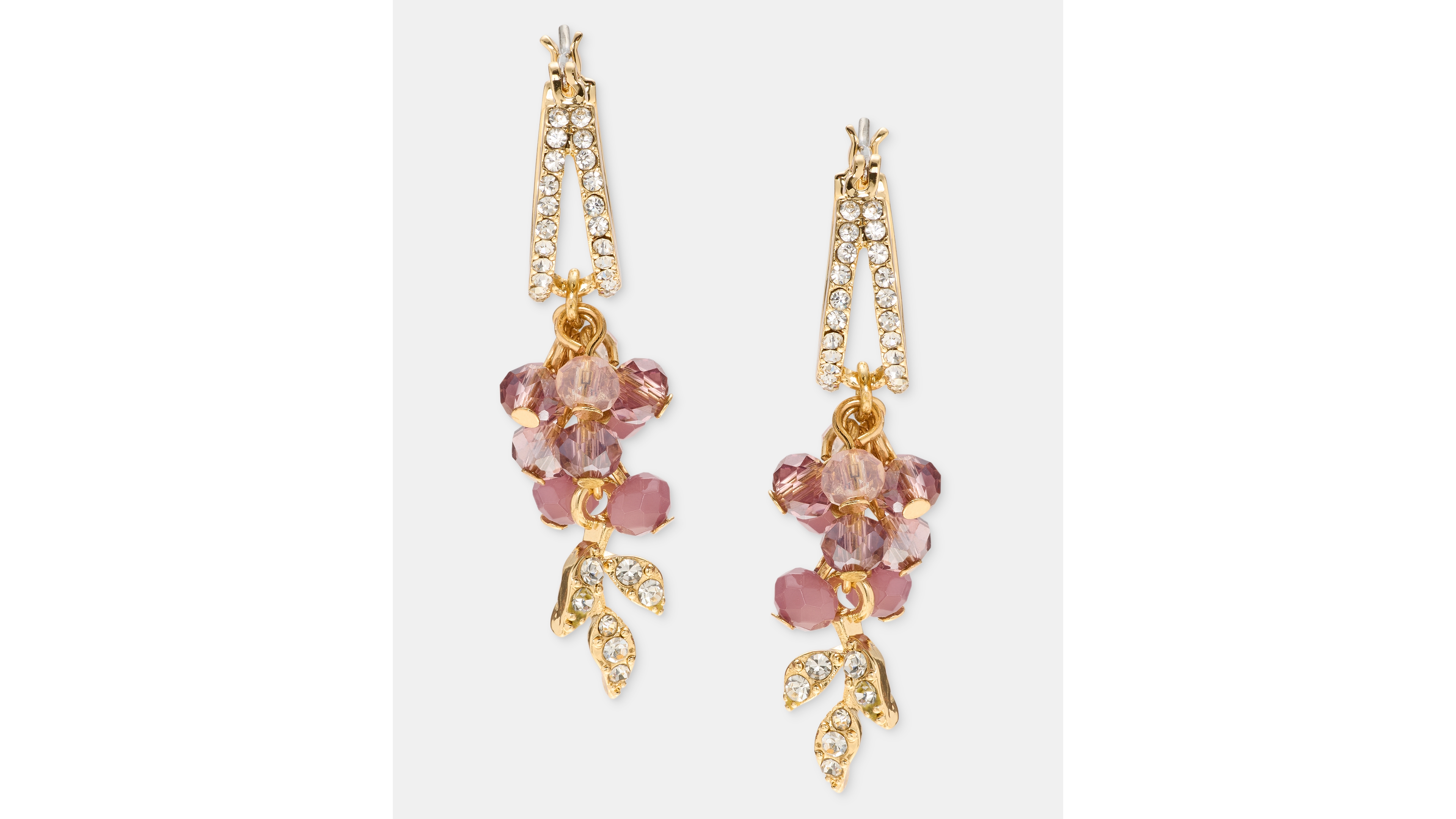 lonna & lilly Beaded Charm Split-Hoop Earrings