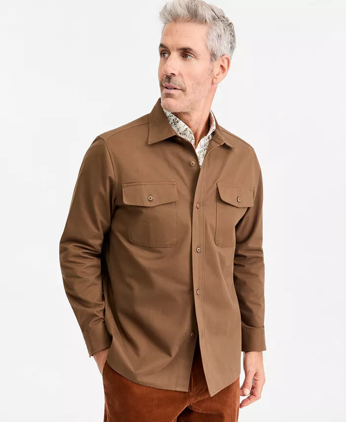 Men's Cotton Heavy Twill Overshirt
