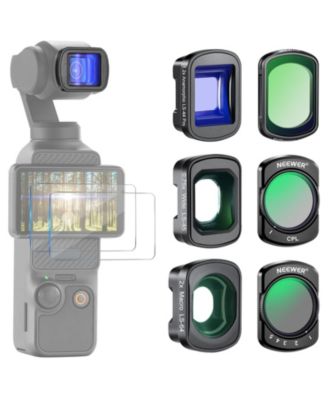 FL-B28 Wide Angle Lens with ND2-32, CPL, 0.75x for DJI Osmo Pocket 3
