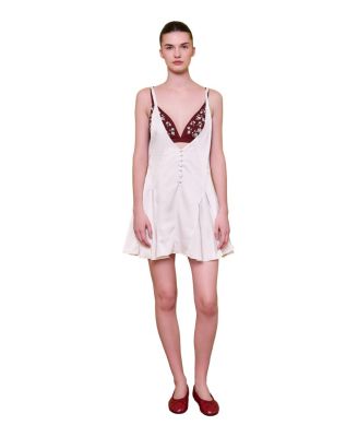 Women's The Broderie Anglaise Satin Dress