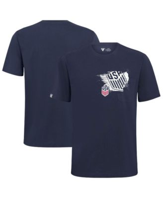 Men's Navy USMNT Focal Blasted T-Shirt