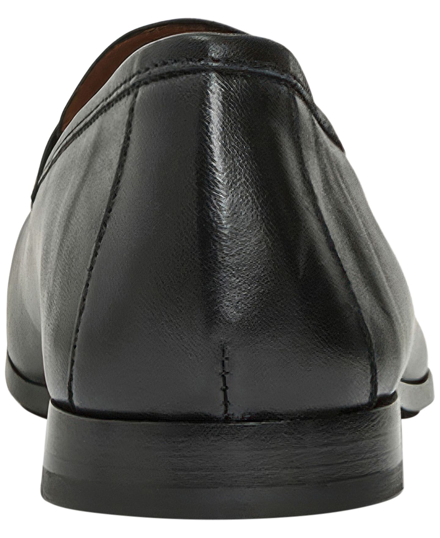 Мужские туфли Aquatalia Classic Jon Round-Toe, цвет: Чёрный — фото 3